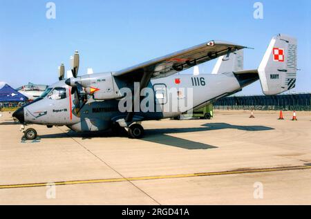 Marynarka Wojenna - PZL-Mielec M-28B1R Bryza 1R 1116 (msn AJG001-07), de l'ELT. (Marynarka Wojenna - Marine polonaise) Banque D'Images