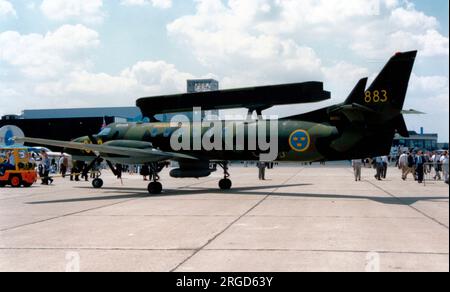 Flygvapnet - Fairchild-Swearingen TP 88C 88003 - 883 (msn AC-421B, SA227-AC). (Flygvapnet - Force aérienne suédoise) Banque D'Images