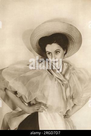Ninette de Valois, ballerine à Barabau, le Ballet de Vic-Wells, supplément au Dancing Times, décembre 1937 Banque D'Images