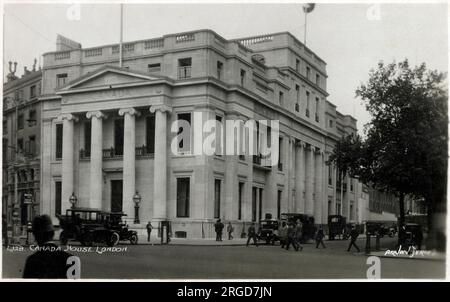 La Maison du Canada, Trafalgar Square, Londres Banque D'Images