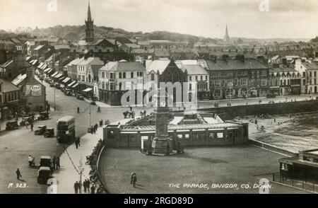 The Parade, Bangor, Co. Down, Irlande du Nord Banque D'Images