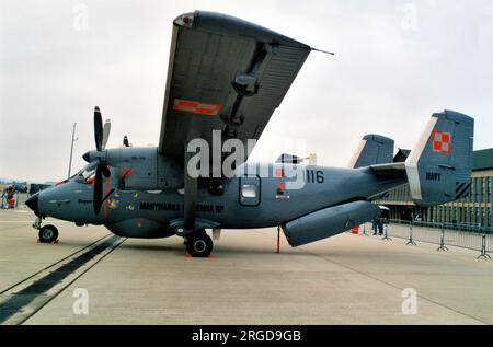 Marynarka Wojenna - PZL-Mielec M-28B1R Bryza 1R 1116 (msn AJG001-07), de l'ELT. (Marynarka Wojenna - Marine polonaise) Banque D'Images