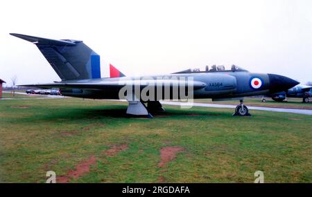 Gloster Javelin FAW.1 XA564 , au RAF Museum Cosford.le 4 février 1992. Banque D'Images