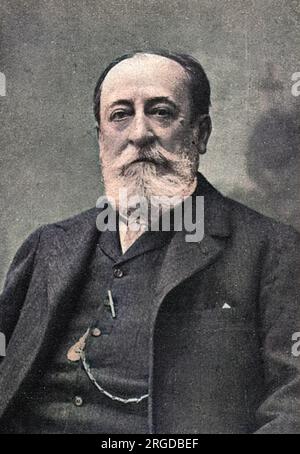 CAMILLE SAINT-SAENS musicien français Banque D'Images