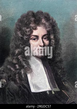 JEAN-BAPTISTE COLBERT, marquis de SEIGNELAY homme d'État français, fils du ministre Colbert. Banque D'Images