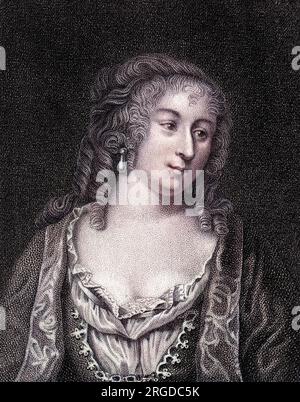 FRANÇOISE MARGUERITE de SÉVIGNE, comtesse de GRIGNAN fille de Marie de Sévigne, qui lui écrivit de nombreuses merveilleuses lettres. Banque D'Images