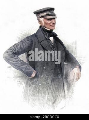 Le général SIR JAMES SIMPSON commandant militaire, a dirigé les forces britanniques avant Sébastopol pendant la guerre de Crimée. Banque D'Images