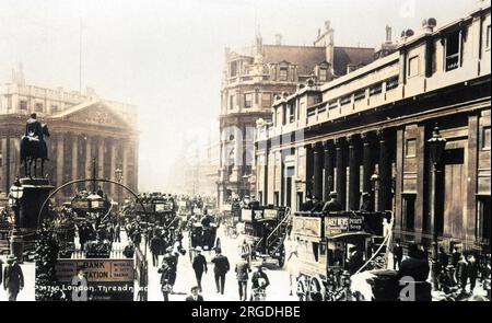 Le cœur du quartier financier de la City de Londres. Banque D'Images