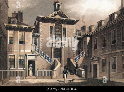 Serjeant, s Inn Hall, Chancery Lane. Banque D'Images