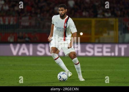 Monza, Italie. 08 août 2023. Ruben Loftus-Cheek (#8 AC Milan) lors du Trofeo Silvio Berlusconi, Trophée Silvio Berlusconi, match de football entre l'AC Monza et l'AC Milan le 8 août 2023 au stade U-Power de Monza, Italie - photo Morgese-Rossini/DPPI crédit : DPPI Media/Alamy Live News Banque D'Images