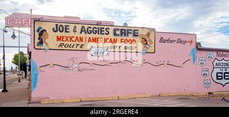 Joe & Aggies Cafe Holbrook AZ Banque D'Images