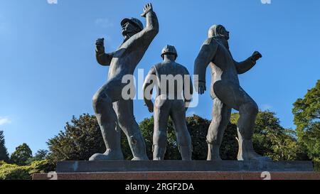 Mémorial Piper Alpha, Aberdeen Banque D'Images