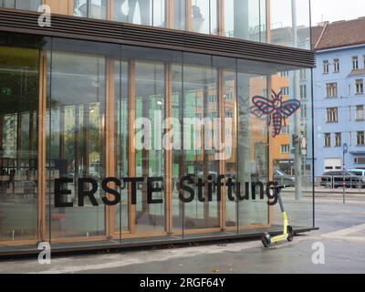 Bureau de la Fondation ERSTE (ERSTE Stiftung) à Vienne, Autriche Banque D'Images