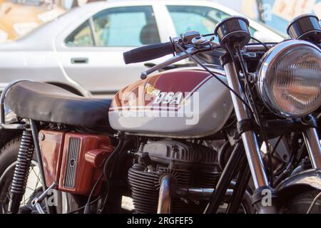 La Bañeza GP en 2023. Exposition et détails des motos présentes dans le championnat Banque D'Images