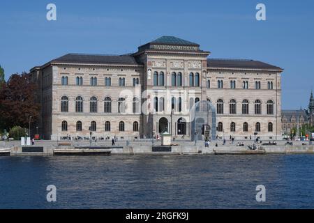 Musée national, Blasieholmen Stockholm, Suède Banque D'Images