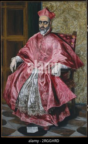 Cardinal Fernando Niño de Guevara vers 1600 par El Greco Banque D'Images