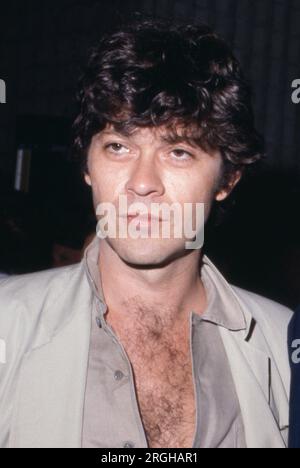 **PHOTO DE FICHIER** 9 août 2023. Robbie Robertson est décédé. Robbie Robertson Circa 1980 crédit : Ralph Dominguez/MediaPunch crédit : MediaPunch Inc/Alamy Live News Banque D'Images