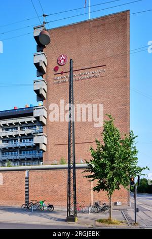 Le bâtiment Panum, qui abrite la Faculté de la santé et des sciences médicales de l'Université de Copenhague ; Copenhague, Danemark Banque D'Images