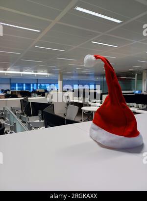Concept hors du bureau pour les vacances de noël. Personne Banque D'Images