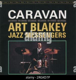 CD : Art Blakey's JAZZ MESSENGERS - Caravan. (VICJ-60032), sortie : 21 juillet 1997. Banque D'Images