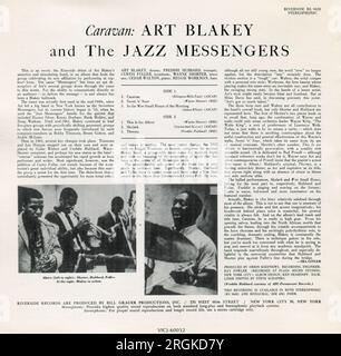 CD : Art Blakey's JAZZ MESSENGERS - Caravan. (VICJ-60032), sortie : 21 juillet 1997. Banque D'Images