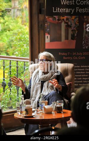 Darina Allen, chef irlandaise et journaliste gastronomique. Banque D'Images