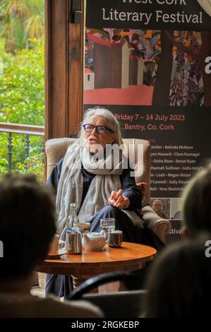 Darina Allen, chef irlandaise et journaliste gastronomique. Banque D'Images