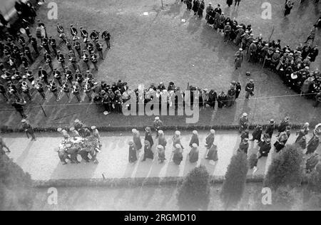 Enterrement d'un soldat inconnu ca. Novembre 1921 Banque D'Images