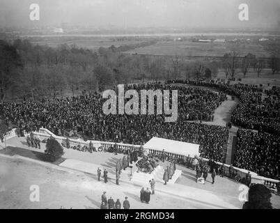 Enterrement d'un soldat inconnu ca. Novembre 1921 Banque D'Images