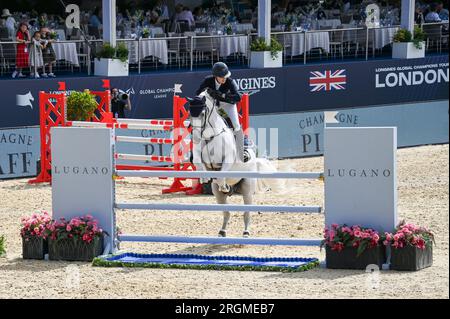 Royal Hospital à Chelsea, Londres, Royaume-Uni. 10 août 2023. Longines Global Champions Tour Grand Prix de Riesenbeck. Crédit : Voir Li/Picture Capital/Alamy Live News Banque D'Images