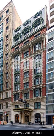 Midtown South : Hôtel Grand Union, 34 East 32nd Street, est le monument rénové Beaux Arts St. Louis Hôtel de 1905. Banque D'Images