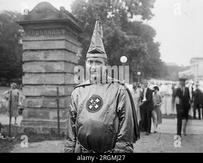 Hiram Wesley Evans, magicien impérial du Ku Klux Klan ca. 1925 Banque D'Images