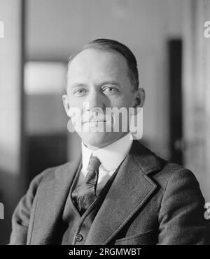 Portrait de Walter Anderson Leonard ca. 1922 Banque D'Images