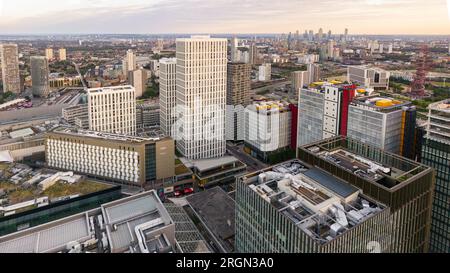 Coppermaker Square par Greystar westfield Stratford Banque D'Images