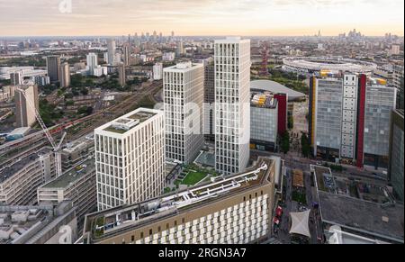 Coppermaker Square par Greystar westfield Stratford Banque D'Images