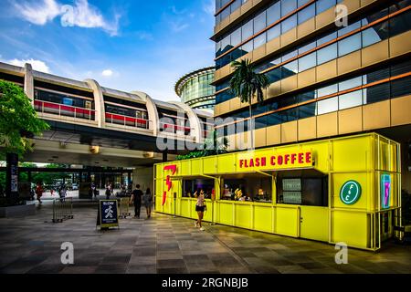 Le quartier Paya Lebar est situé dans le quartier riche en culture de Paya Lebar, à Singapour. Banque D'Images