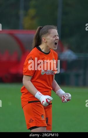 Elen Valentine en action - Pontypridd United WFC v Aberystwyth Women FC Banque D'Images