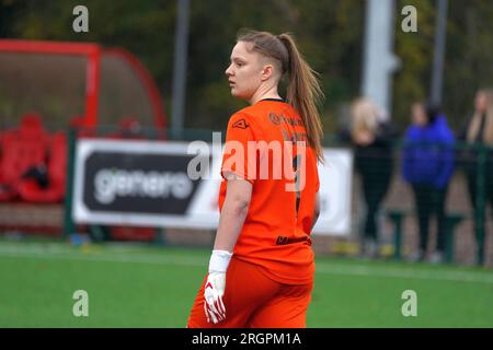 Elen Valentine en action - Pontypridd United WFC v Aberystwyth Women FC Banque D'Images