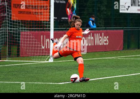 Elen Valentine en action - Pontypridd United WFC v Aberystwyth Women FC Banque D'Images