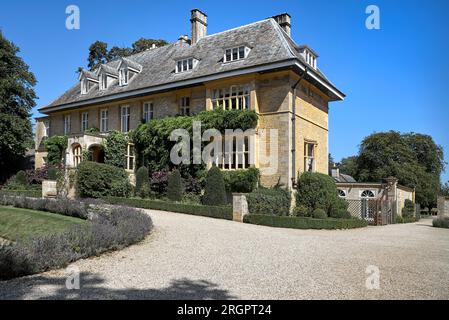 The Slaughters 'Manor House' Hotel Lower Slaughter Cotswolds Gloucestershire Angleterre Royaume-Uni Banque D'Images