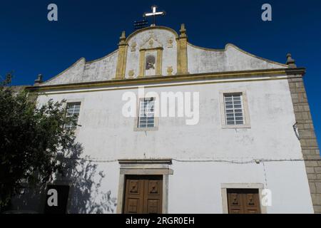 Église Igreja de Santa Maria de Alcáçova à Elvas, Alentejo, Portugal, Europe Banque D'Images