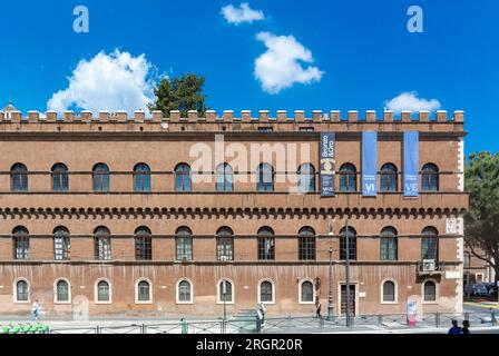 Rome, Latium, Italy, Museo Nazionale del Palazzo di Venezia est un musée national situé sur la Piazza Venezia à Rome. Editorial uniquement Banque D'Images