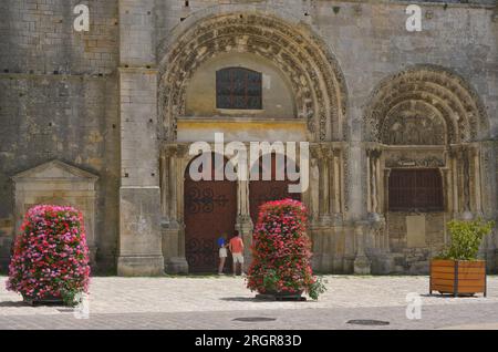 La ville médiévale d'Avallon, FR Banque D'Images