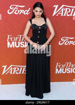 HOLLYWOOD, LOS ANGELES, CALIFORNIE, États-Unis - 10 AOÛT : l'actrice américaine Ariana Greenblatt arrive à la Variety 2023 Power of Young Hollywood Celebration qui s'est tenue au NeueHouse Los Angeles le 10 août 2023 à Hollywood, Los Angeles, Californie, États-Unis. (Photo de Xavier Collin/image Press Agency) Banque D'Images