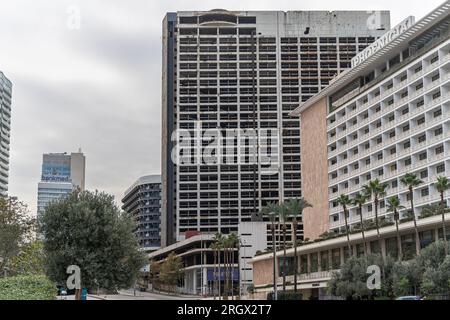 Bâtiments modernes à Beyrouth, Liban Banque D'Images