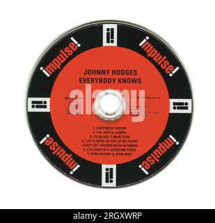 CD : Johnny Hodges – Everybody Knows (MVCJ-19057), sortie : 21 janvier 1991. Banque D'Images