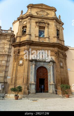 Marsala, Italie - août 5 2023 - Chiesa dell'addolorata Eglise d'addolorata Banque D'Images