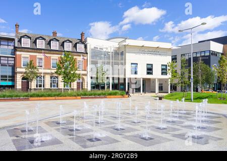 Scunthorpe North Lincolnshire Council Building Church Square House Church Square Scunthorpe Lincolnshire Angleterre UK GB Europe Banque D'Images