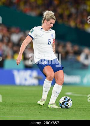 Sydney, Australie. 12 août 2023. Millie Bright de l'équipe nationale de football féminine d'Angleterre est vue en action lors du match de la coupe du monde féminine de la FIFA 2023 entre l'Angleterre et la Colombie qui a lieu au Stadium Australia. Score de finale Angleterre 2:1 Colombie crédit : SOPA Images Limited/Alamy Live News Banque D'Images