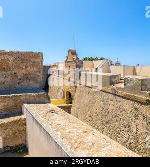 Château de Santa Catalina. Cadix. Andalousie, Espagne. Banque D'Images